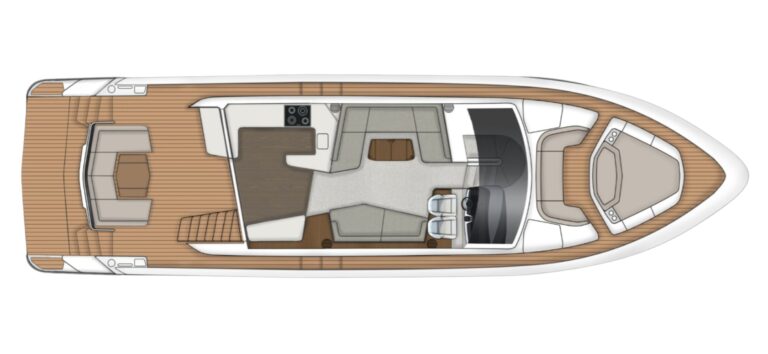 Fairline Squadron 58 Deck
